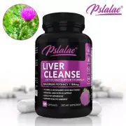 Liver Cleanse - Detox Supports Supplements, Liver Health - with Milk Thistle