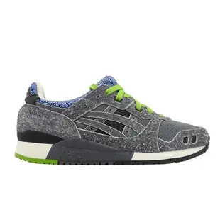 Asics x Nice Kicks 休閒鞋 GEL-Lyte III OG 男鞋 灰 綠 聯名款 黑芝麻 亞瑟士 1201A740020