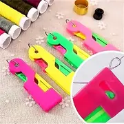3/6pcs Automatic Needle Threader, 2024 New Sewing Machine Needle Threader, Plastic Needle Threaders, Automatic Needle Threading Device for Sewing Embroidery