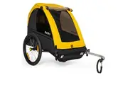 Burley Bee Double Bike and E-Bike Compatible Kids Bike Trailer (2023 Model)