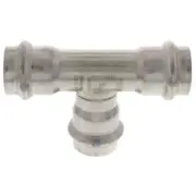 VIEGA 2-1/2" ProPress 304 Stainless XL-S Tee w/ FKM Seal (P x P x P) NEW 85612