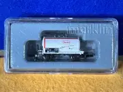 J11-15 TRAIN CAR - TANK CAR / HENKEL - Z SCALE -MARKLIN Z MINI-CLUB 86115