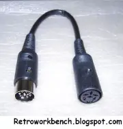 Amstrad Plus Adapter for Amstrad CPC Monitor or Scart Cable