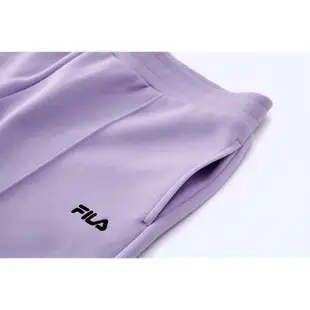 【FILA】女性 運動針織短褲-淺紫 5SHX-1467-PL