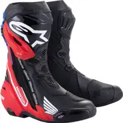 Alpinestars Supertech R Honda, boots , color: Black/Light Red/Blue , size: 44 EU