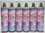 6 Bath & Body Works PASTEL SKIES Fine Fragrance Mist Spray