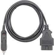zaqwsx Universal Car Charger to OBDII Extension Cable, Vehicle ECU Emergency Power Cable, Car Adapter Cable Extension Cable