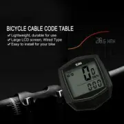 Wireless Bike Compute Speedometer Waterproof Odometer Cycle Bicycle LCD Digital