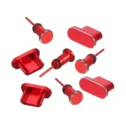Micro USB Anti Dust Plug Micro USB Port Protectors for Micro USB Port,Red 4PCS