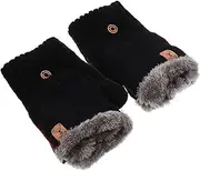 [BESPORTBLE] Elastic Fit Winter Gloves Women's Windproof Gloves for Cycling Touchscreen