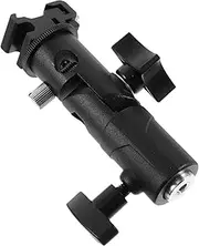 Gadpiparty Durable Flash Umbrella Bracket Swivel Light Stand Holder for Photography Flash Lamp Support for Softbox Umbrella Lighting