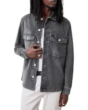 Allsaints Harrier Cotton Stretch Shirt