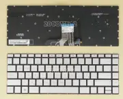 For HP ENVY 13-ar 13-ar0000 Series Keyboard Hungarian Magyar HG Backlit Silver