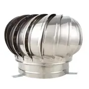 110mm 150mm 200mm 304 Stainless Steel Roof Ventilator Wind Turbin Air Vent Attic