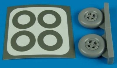 Aires 2128 1/32 Spitfire Mk IX Wheels & Paint Mask