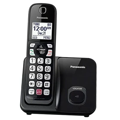 Cordless Phone with Advanced Call Block, Bilingual Caller ID and 1 Handset