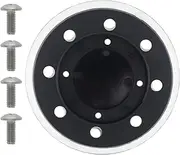ChgImposs 492280 ETS 125 Eq Jetstream Sanding Pads Replacement Soft, 5 Inch 8 Holes with 4 Mounting Screws Suitable for festool ETS 125, ES 125, ETSC 125, Pro 5 ltd Random Orbit Sanders Pad