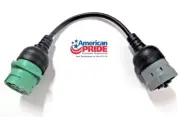 6 pin round GRAY to 9 pin GREEN ELD ZED Garmin Rand keeptruckin MY20 Transflo T7