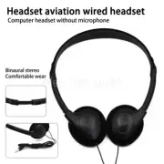 Lightweight Adjustable Classic Vintage 80's Headphones For Walkman PC MP3 Laptop