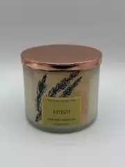 Bath & Body Works Myrrh Scented 3-Wick Candle *New