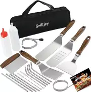 Griddle Accessories Kit 20PCS BBQ Extra Thick Spatulas Set Outdoor Camping Tool