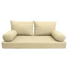 *COVER ONLY*-Style 2 Daybed Mattress Bolster Pillow Covers Knife Edge Crib-AD103