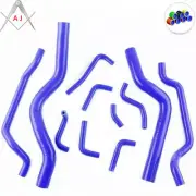 Blue For 90-94 MITSUBISHI ECLIPSE DSM 4G63T 1G Silicone Radiator Coolant Hoses (for: Mitsubishi)