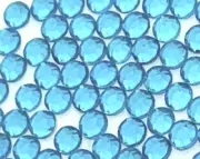 Aqua Blue SS16 Flatback Rhinestones Crystals 144pc