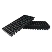 Deep 72 Cell Seedling Trays, Thick Durable 72 Cell Plug Tray 72 Cell-Deep-10p