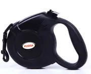 Extendable Retractable 8M Pet Dog Training Lead Leash Hold Max 40KG- Black