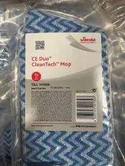 Vileda CleanTech™ CE Duo Microfiber Mop Heads #141886