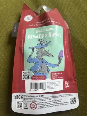 Tonies Roald Dahl Revolting Rhymes Audio Character Audiobook