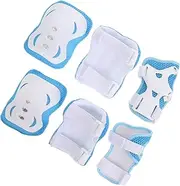 Abaodam Kids Safety Gear Set: Roller Skating Protective Gear Set - Children Knee and Elbow Pads Wrist Guards for Skating Cycling Bike Scooter Protection