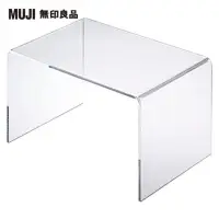 在飛比找momo購物網優惠-【MUJI 無印良品】壓克力隔板/26×17.5×16cm