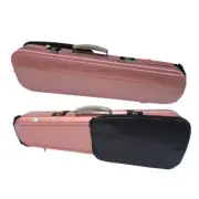 High-grade 4/4 Violin Case Abrazine pink Compound material, with coded lock