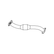 Redback Manifold Catalytic Converter for Toyota Landcruiser VDJ200 07-15 C0040