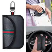 2pcs Car Key Signal Blocker Case Fara Cage Fob Pouch Keyless RFID Blocking Bags