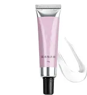 Multifunctional Builder Nail Gel, Strong Press on Nail Adhesive, UV Nail Glue for Salon, Long Lasting Nail Glue, Clear UV Nail Glue, Press on Nail Adhesive, for Nails