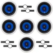 6 Legrand HT5650 5000 Series 6.5" In-Ceiling Speaker (Sold Individually) + IN...