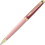 [WATERMAN] Official Metropolitan Essential Ballpoint Pen, Oil-based, Luxury Brand, Gift, Pink GT 2180130