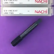 1pc NACHI 5/8”-11 NC Thread Forming Bottom Tap H7; HSSE-V L995/77951Machinist