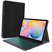 Backlit Keyboard Case for Samsung Galaxy Tab S6 Lite 10.4" A Black