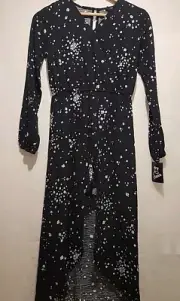New Girl’s Art Class Floral Jumpsuit Pantsuit Size L 10-12 Shorts W/ Train