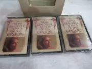 3 Cassette Tapes 'The Most Beautiful Songs Of The Century' (1988) W/Storage Case