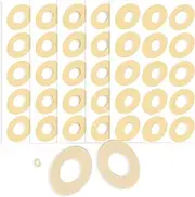 75 Count Callus Cushions Oval Foam Padding with Water-Resistant Self-Stick Adhesive, Protects Foot, Heel and Toes from Rubbing and Friction, Pain Relief from Shoe Pressure (L)