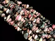 Gemstone Chips Rhodonite 80cm Strand Beads DIY Jewellery Bracelets