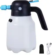 FUNFANG Handheld Pump Watering Sprayer 1.8L Electric Car Cleaning Bottle Practical Car Washing Foam Bottle Multifunctional Gardening Watering Agricultural Irrigation Device Flowers Spraying Machine