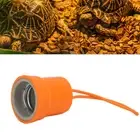 Heat Lamp Socket Infrared Breeding Heat Bulb Socket For Poultry Orange