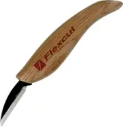 Flexcut Roughing Woodcarving Tool, 6 1/2" overall, 2" Steel blade # FLEXKN14