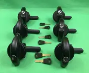 6x ARB Hard Top Canopy Glass Lift Up Window Locks Rear Window D-Handle Tuck Top
